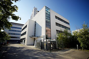 Hochschulrechenzentrum Gebäude im TGS 